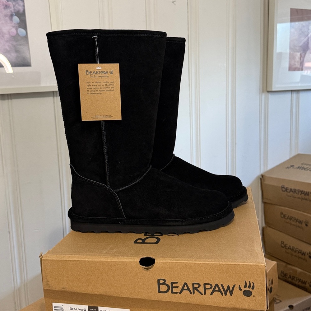 BEARPAW Elle Tall Boots Black